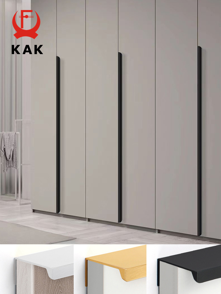 Furniture Hardware Gold - KAK ロングキャビネットハンドル 1200 ミリメートルロングクローゼット食器棚プルアルミ合金ブラッシュゴールドロングクローゼットワードローブ食器棚ドアハンドル