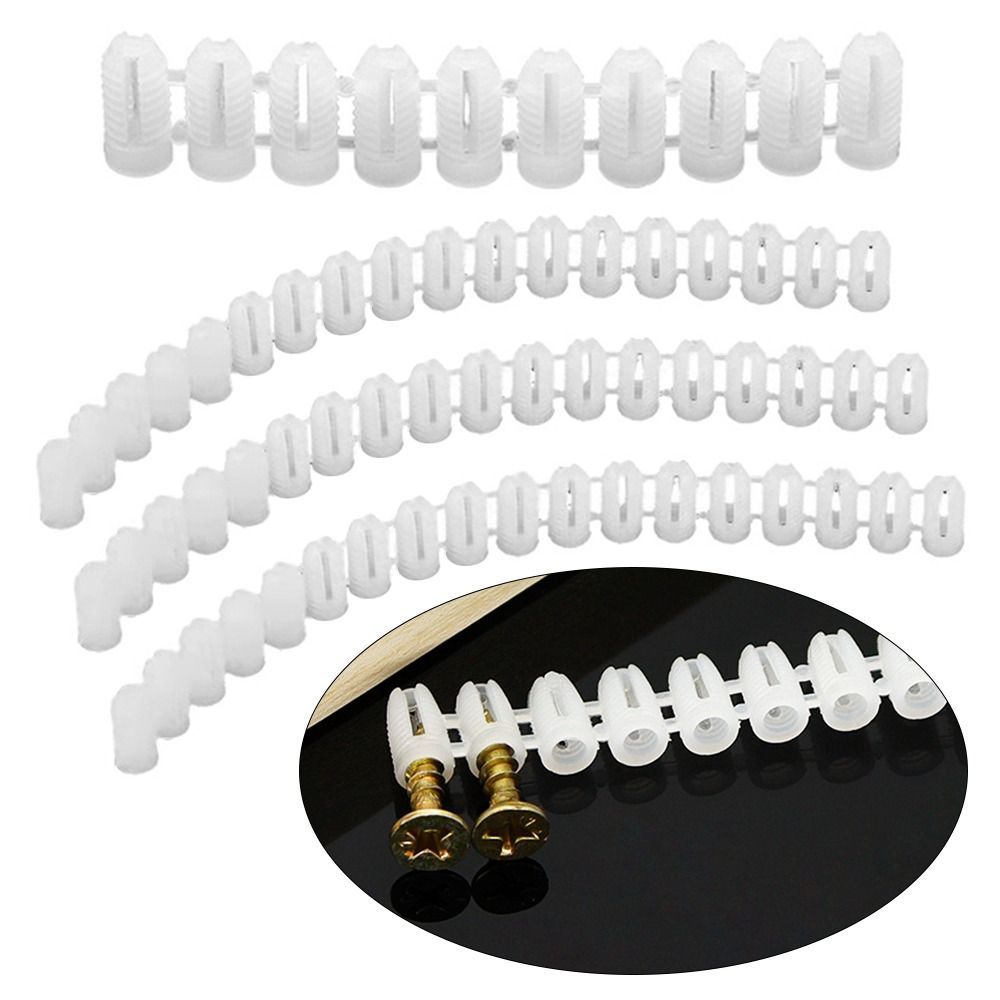 M4ウォールプラグアンカー拡張パイプ、チューブプラスチックボ - Furniture Hardware Screws のレビューと価格
