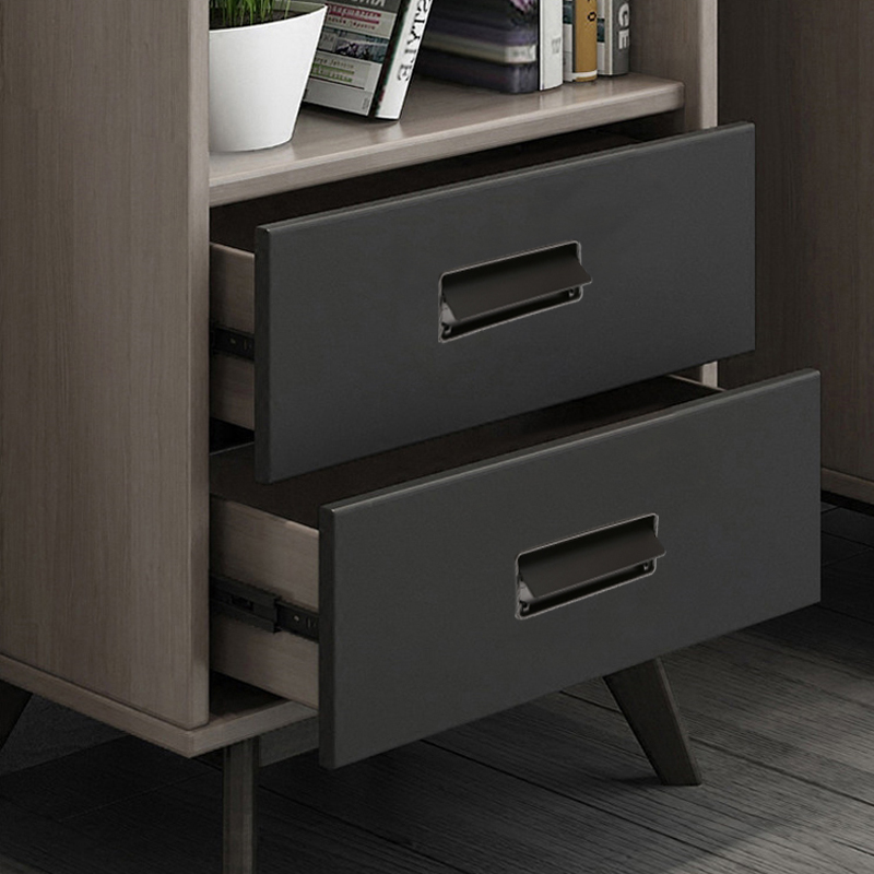 クローゼットキッチン隠しドアハンドルブラックゴールド埋め込み - Furniture Rotating Hardware のレビューと価格