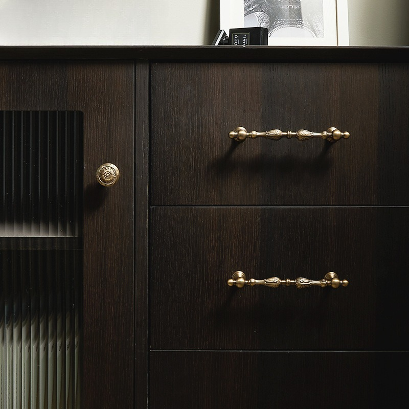 ハイエンドヨーロッパレトロワードローブドアハンドル古典的な真 - Furniture Hardware High End のレビューと価格
