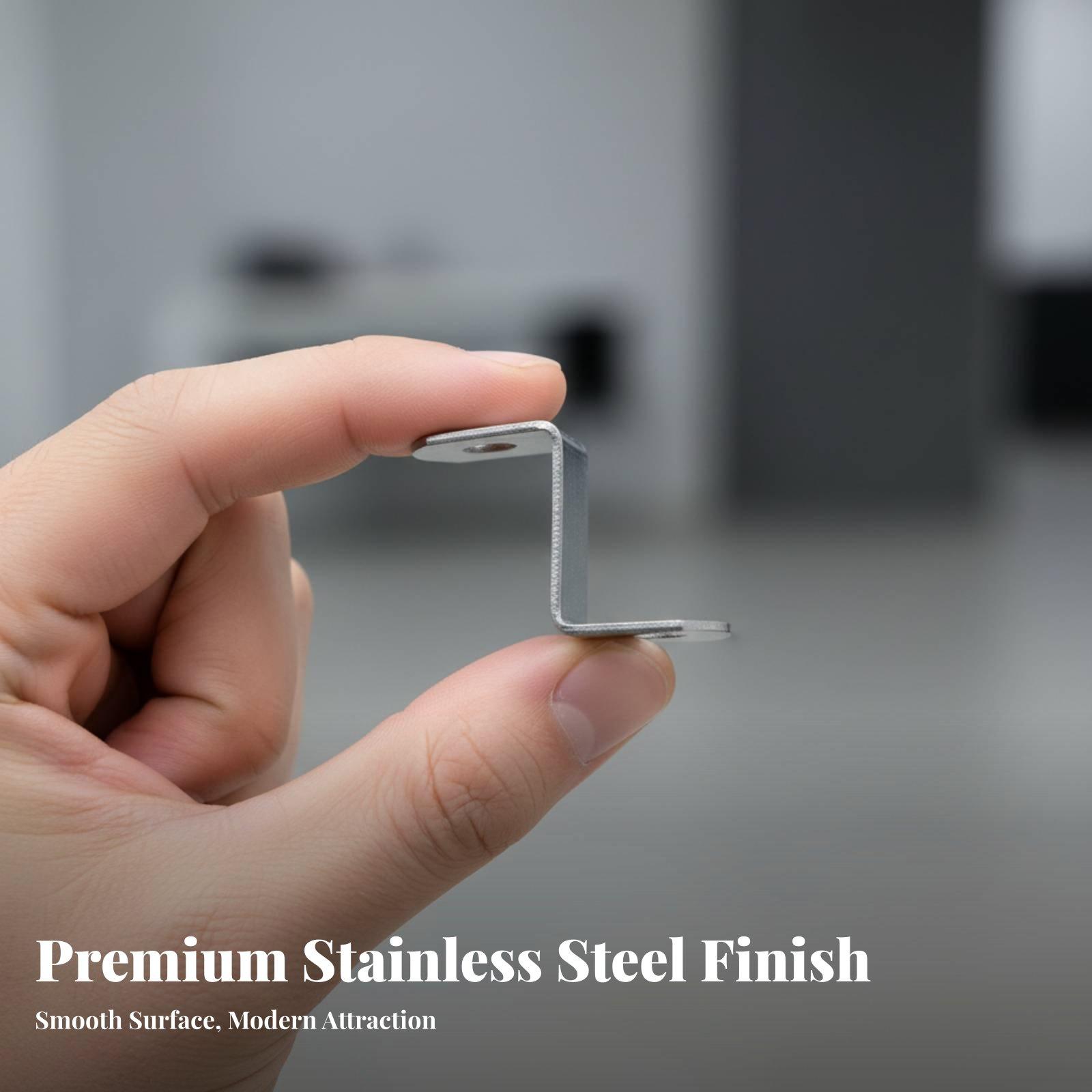 Z型スチールブラケット 鉄製コーナーブレース 頑丈な取り付け - Furniture Hardware Types のレビューと価格
