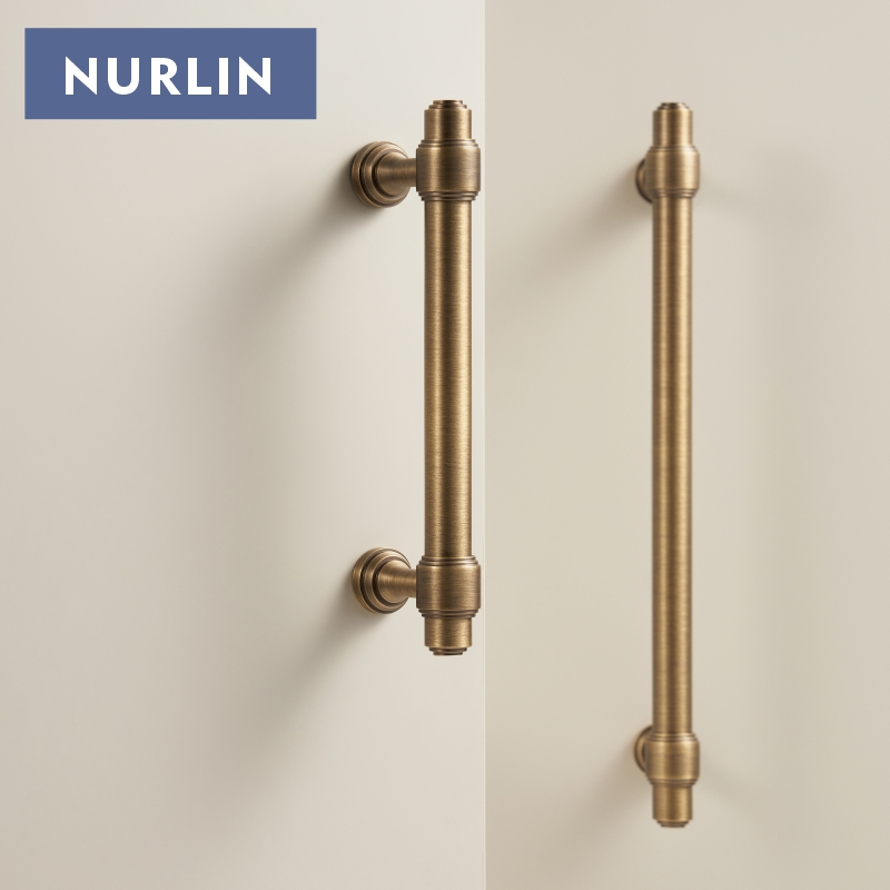 Nurlin ソリッドブラスフレンチレトロアンティークブロン - Furniture Hardware Feet のレビューと価格