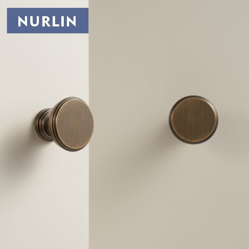 Nurlin ソリッドブラスフレンチレトロアンティークブロン - Furniture Hardware Feet のレビューと価格
