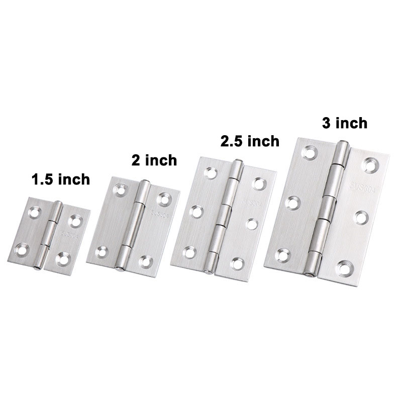 6-20 個小さなドアヒンジステンレス鋼シルバー家庭用家具ピ - Furniture Hardware Screws のレビューと価格