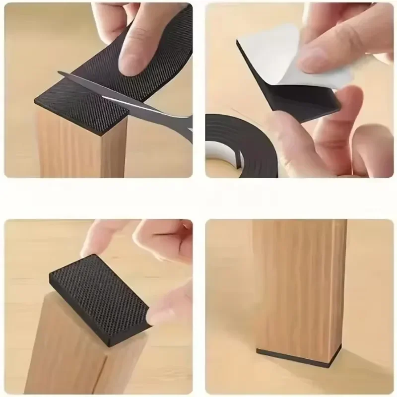 滑り止め家具パッド 自己粘着性ゴム製家具脚保護材 重荷重対応 - Furniture Hardware Feet のレビューと価格