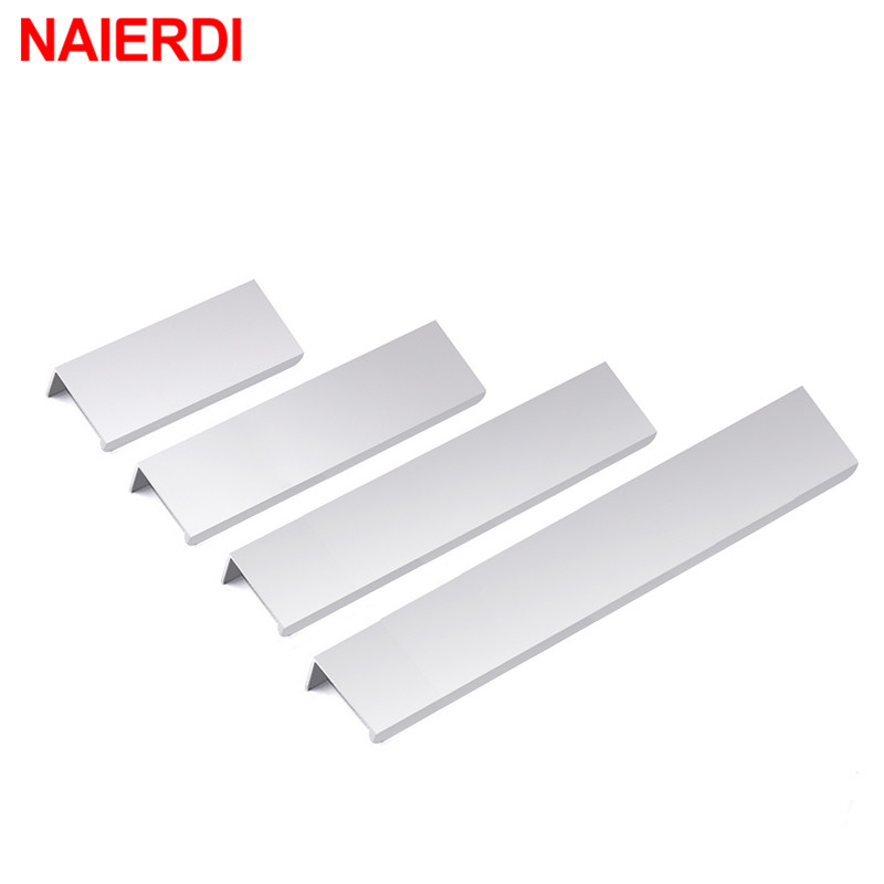 Naierdi-アルミニウム合金のドアと引き出しのハンドル, - Furniture Hardware Gold のレビューと価格