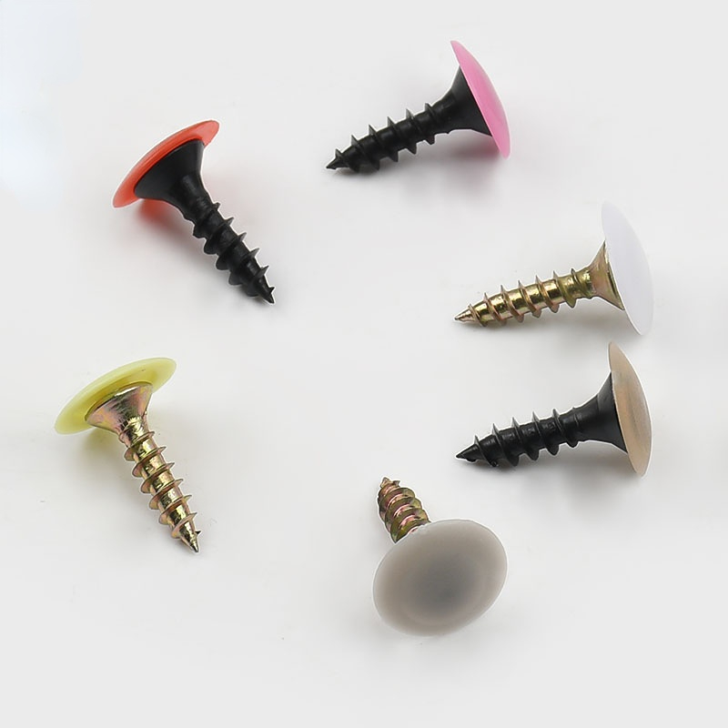 100/500/1000 個プラスチック製スクリューキャップ - Furniture Hardware Screws のレビューと価格