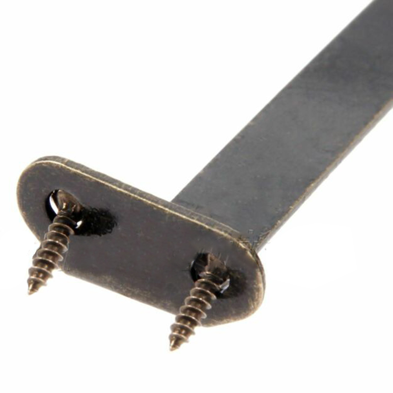 2PC アンティークブロンズ蓋サポートヒンジキッチンキャビネ - Furniture Hardware Screws のレビューと価格