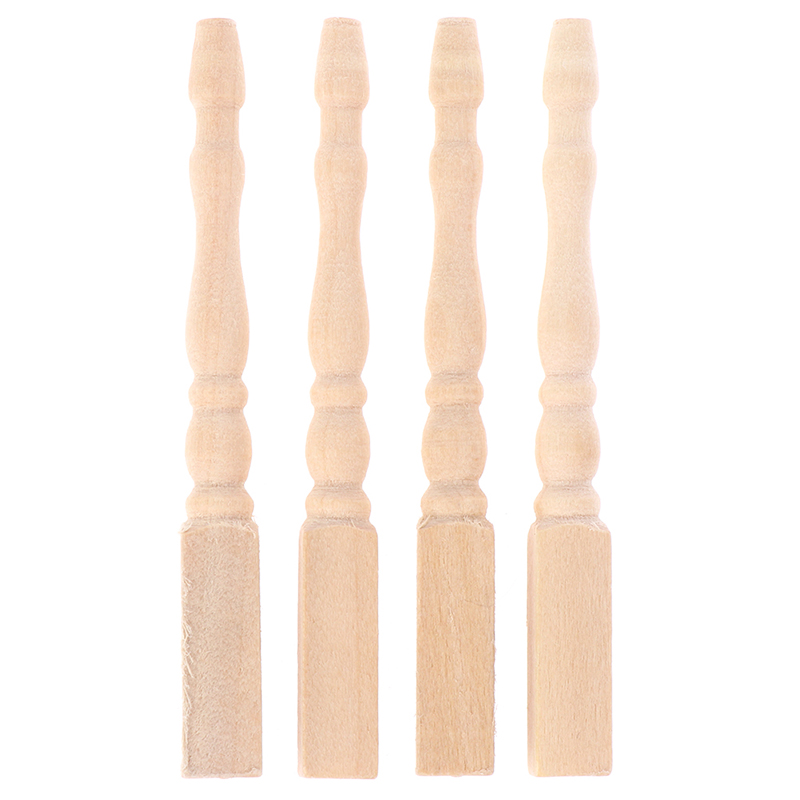 ● 4 ピース/セット 1:12 ドールハウスミニチュア D - Furniture Hardware Feet のレビューと価格