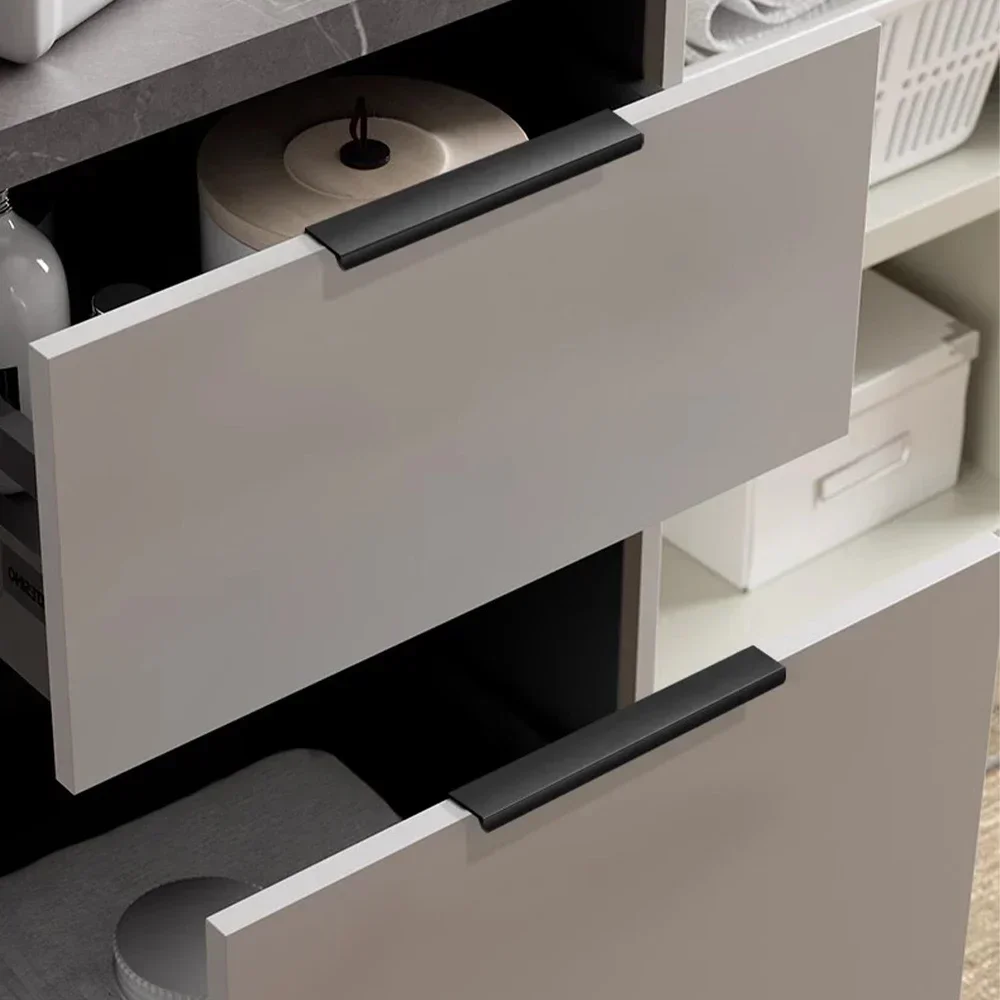 ノンパンチ家具ハンドルブラッシュゴールドシルバーマットブラッ - Furniture Hardware Gold のレビューと価格