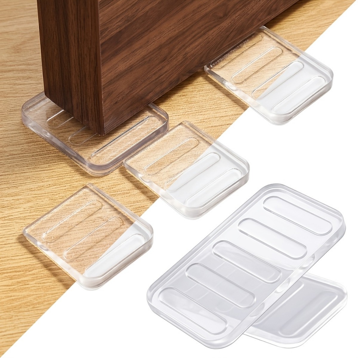 8個入り調整可能なテーブル脚用バランスパッド、凹凸のある床に - Furniture Hardware Feet のレビューと価格