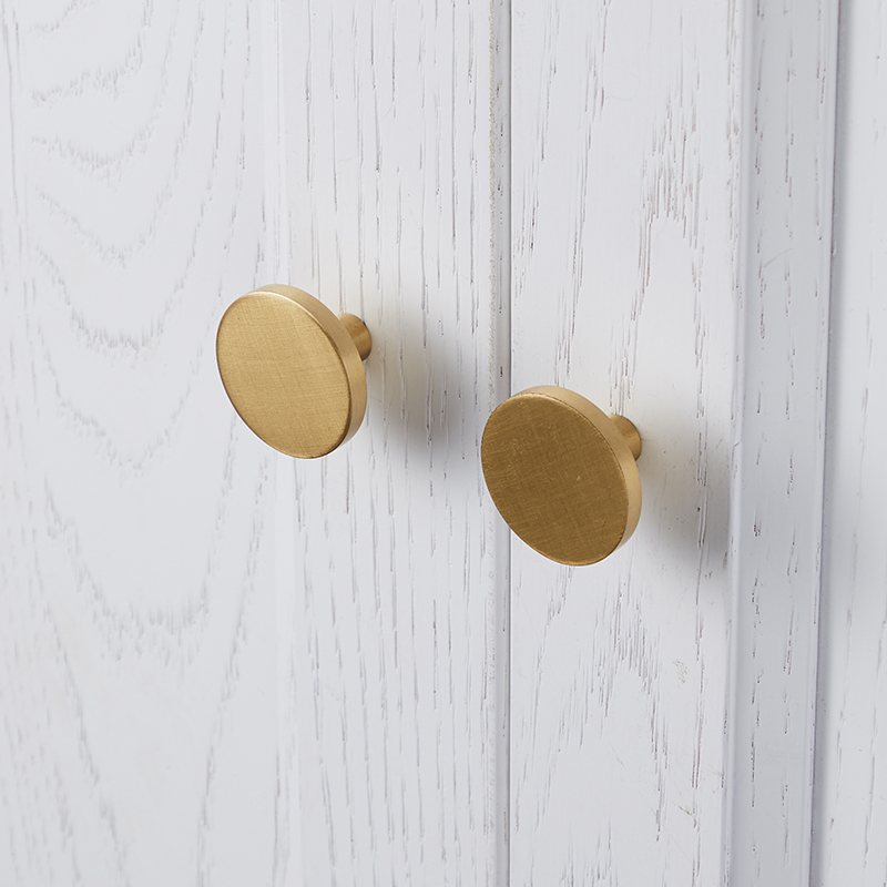 ラウンド真鍮ドレッサーノブ引き出し取手ハンドルキャビネットド - Furniture Hardware Gold のレビューと価格